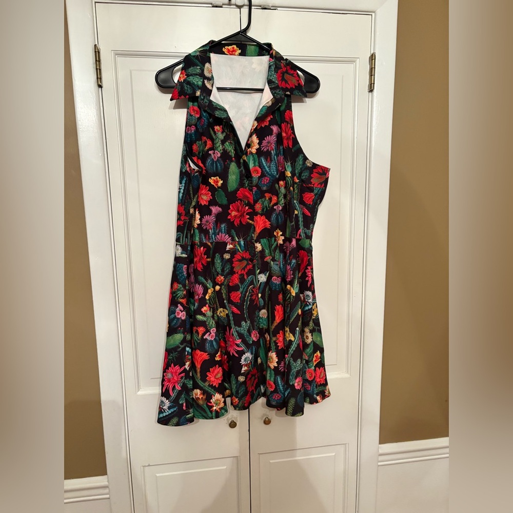 NWT BLACKMILK  Desert Flower WORK IT Skater Dress XL ( AUD20) - Picture 2 of 3
